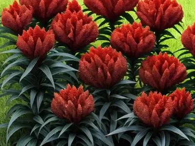 Feather Celosia (Celosia Argentea (Plumosa Group) ‘New Look’)