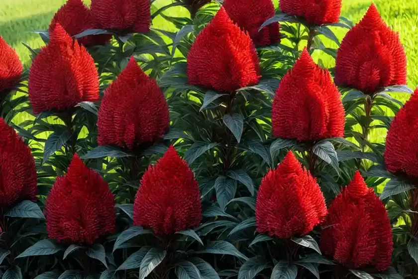 Feather celosia (celosia argentea var. cristata (plumosa group) — photo 3