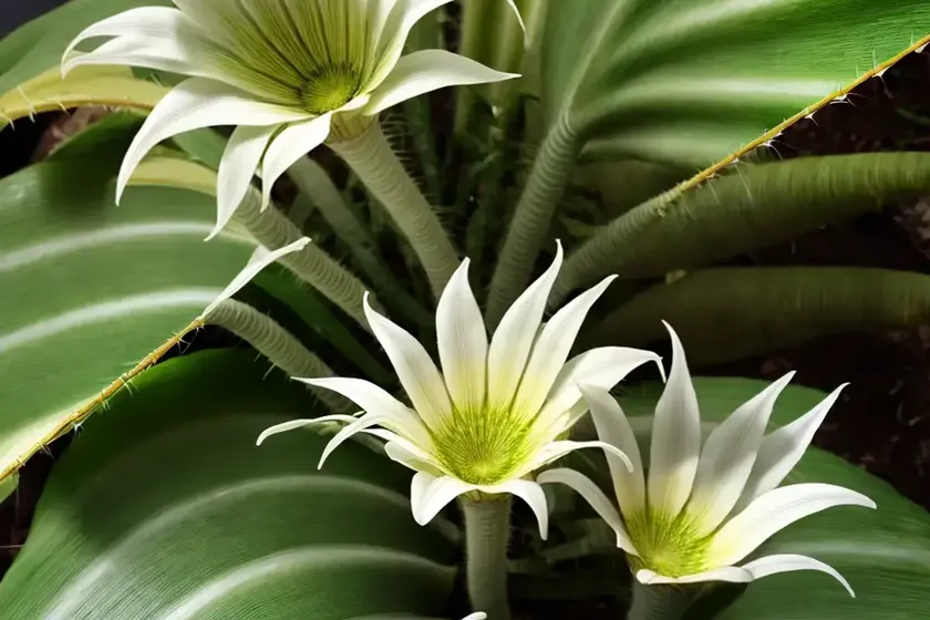 Fern leaf cactus (selenicereus chrysocardium)
