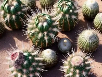Ferocactus Latispinus (Ferocactus Latispinus)