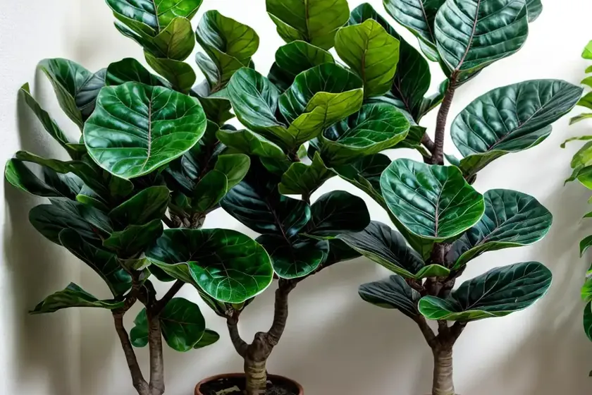 Fiddle-leaf fig (ficus lyrata) — photo 2