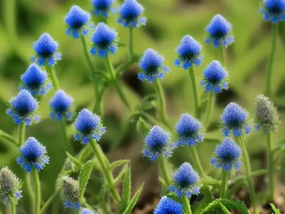 Field Speedwell, Green Field Speedwell (Veronica Agrestis)
