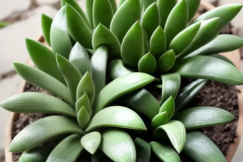 File leafed haworthia (haworthia limifolia marloth) — photo 3