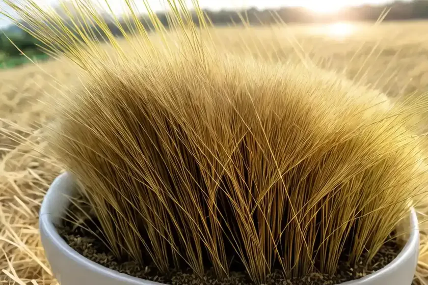 Fine-leaf sheep fescue (festuca filiformis) — photo 2
