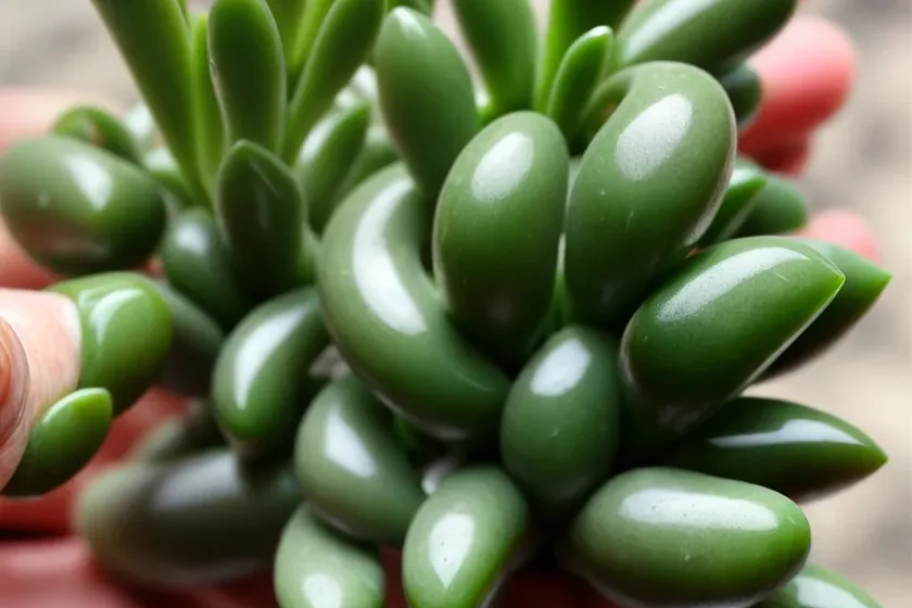 Finger jade (crassula ovata ‘gollum’)