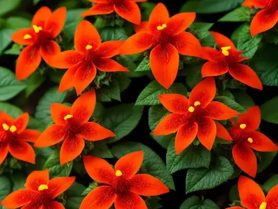 Firecracker Flower (Crossandra Infundibuliformis)