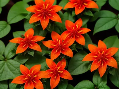 Firecracker Flower (Crossandra Infundibuliformis)