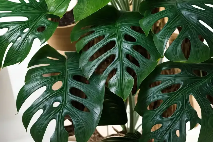 Five holes plant (monstera standleyana) — photo 2