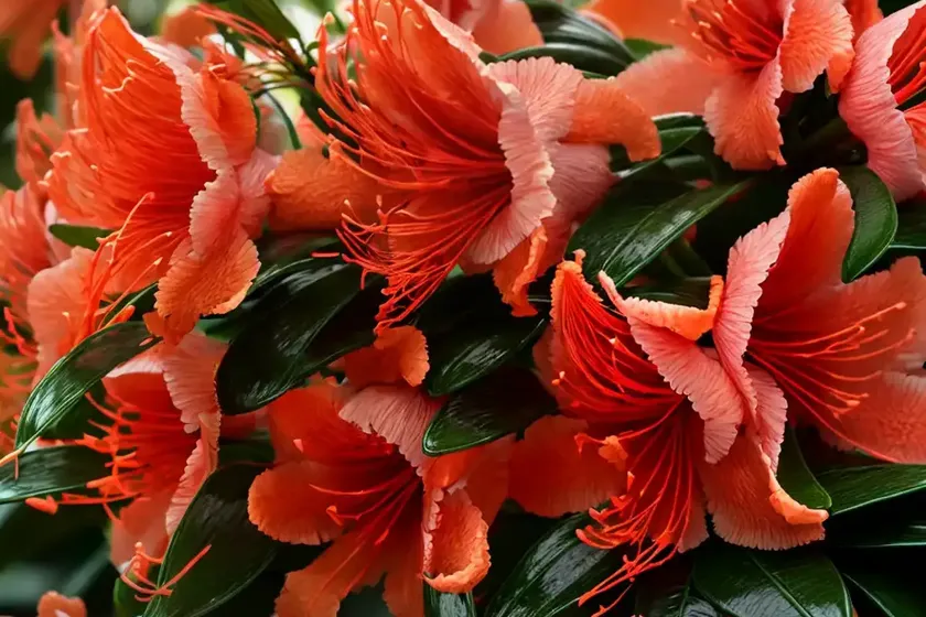 Flame azalea (rhododendron calendulaceum) — photo 2