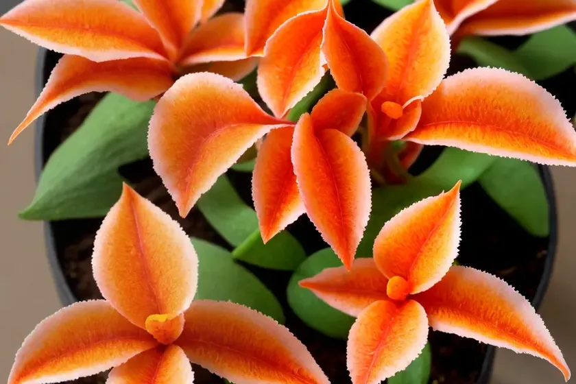 Flame violet (episcia cupreata)