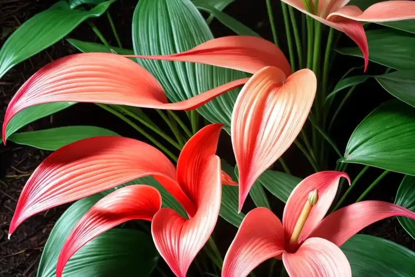Flamingo lily (anthurium andraeanum) — photo 2