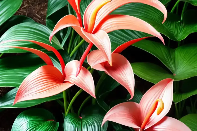 Flamingo lily (anthurium andraeanum) — photo 3