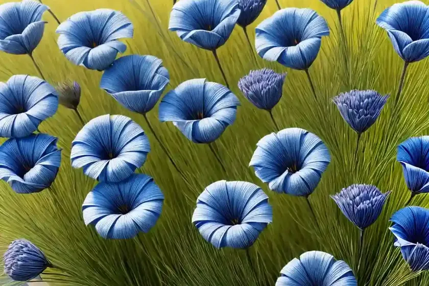 Flax (linum nodiflorum) — photo 2