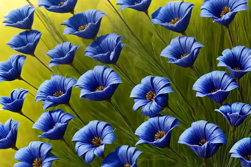 Flax ordinary (linum usitatissimum) — photo 2
