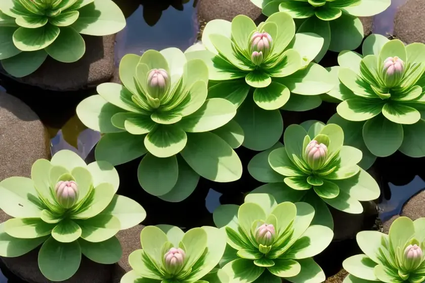 Floating spurge (phyllanthus fluitans) — photo 2