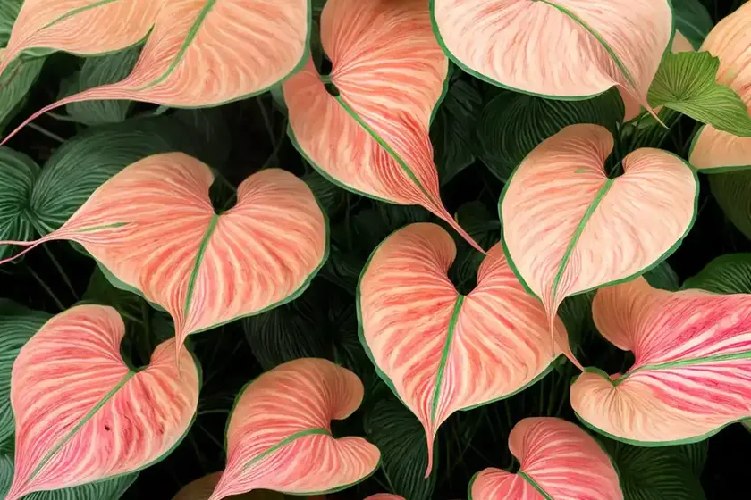 Florida sunrise caladium (caladium ‘florida sunrise’) — photo 2