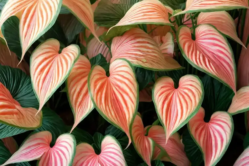 Florida sunrise caladium (caladium ‘florida sunrise’) — photo 3