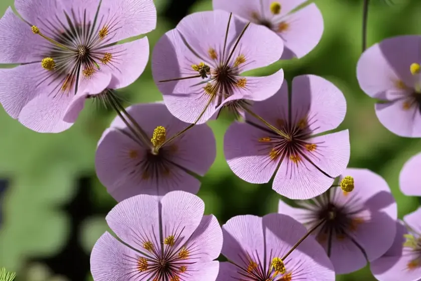 Flowered crane’s-bill (geranium pyrenaicum) — photo 3