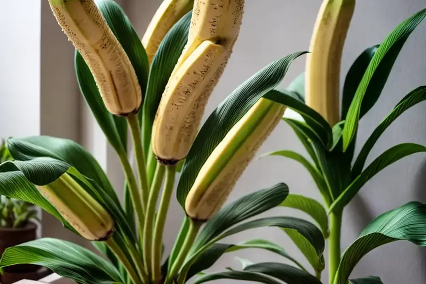 Flowering banana (musa ornata) — photo 2