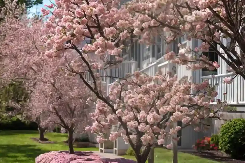Flowering crabapple (malus ‘ellen gerhart’) — photo 2