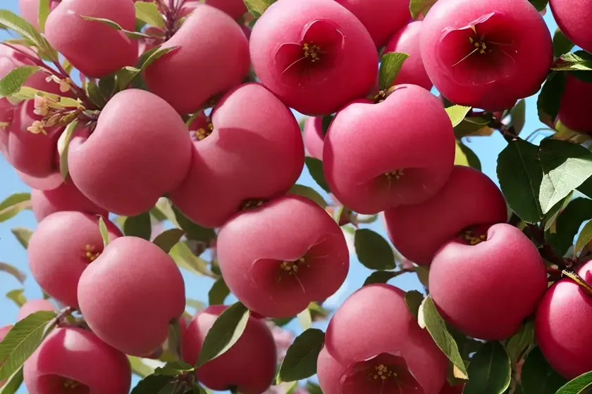 Flowering crabapple (malus ‘katherine’) — photo 2