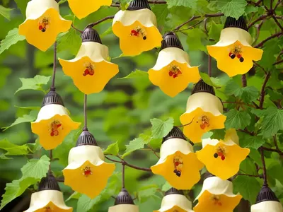 Flowering-maple (Abutilon ‘Moonchimes’)