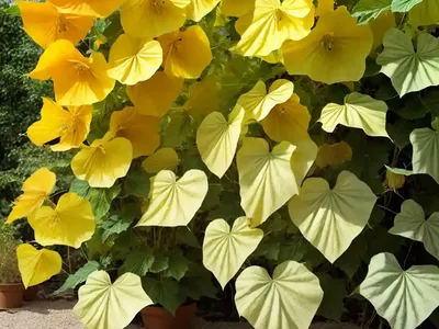Flowering-maple (Abutilon Pictum ‘Gold Dust’)