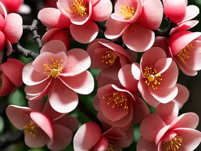 Flowering Quince (Chaenomeles ‘Scarlet Storm’)