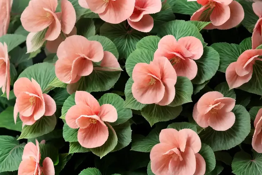Foliage begonia (begonia x hybrida)
