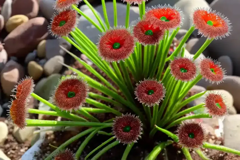 Forked-leaf sundew (drosera binata) — photo 3