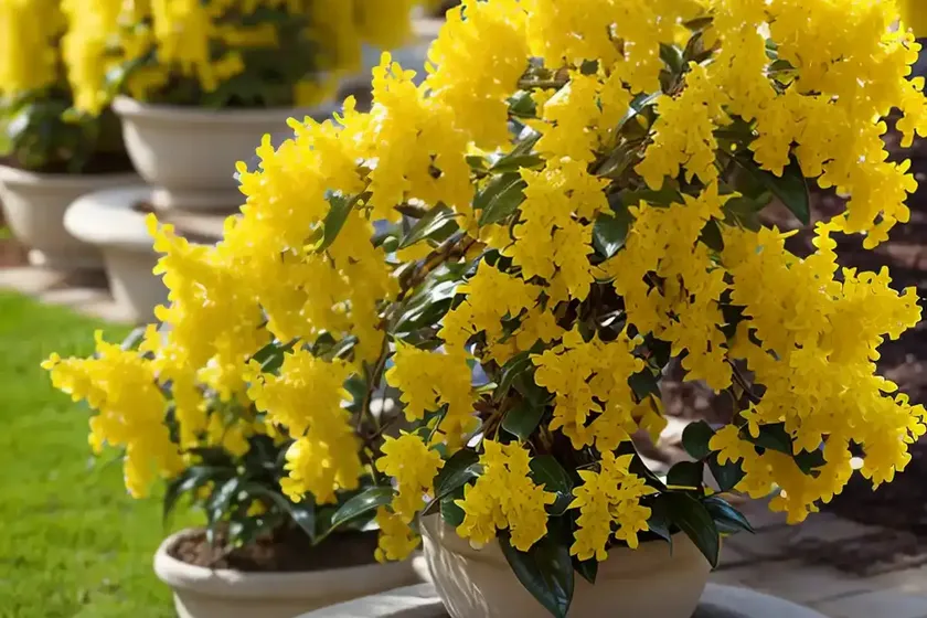 Forsythia ‘happy centennial’) — photo 3
