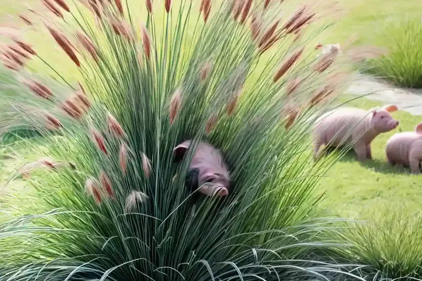 Fountain Grass (Pennisetum Alopecuroides ‘Piglet’) — photo 2