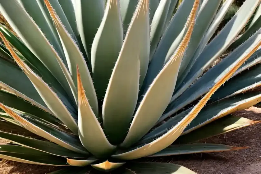 Foxtail agave (agave attenuata)