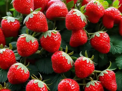 Fragaria ‘Allstar’ (Junebearing Strawberry)