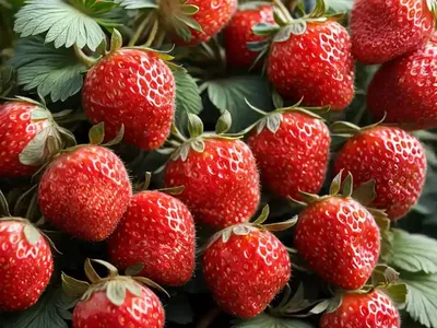 Fragaria ‘Fort Laramie’ (Everbearing Strawberry)