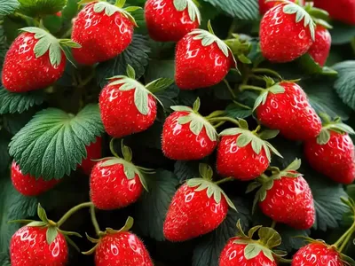 Fragaria ‘Jewel’ (Junebearing Strawberry)