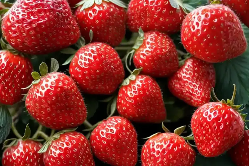 Fragaria ‘ozark beauty’ (everbearing strawberry) — photo 3
