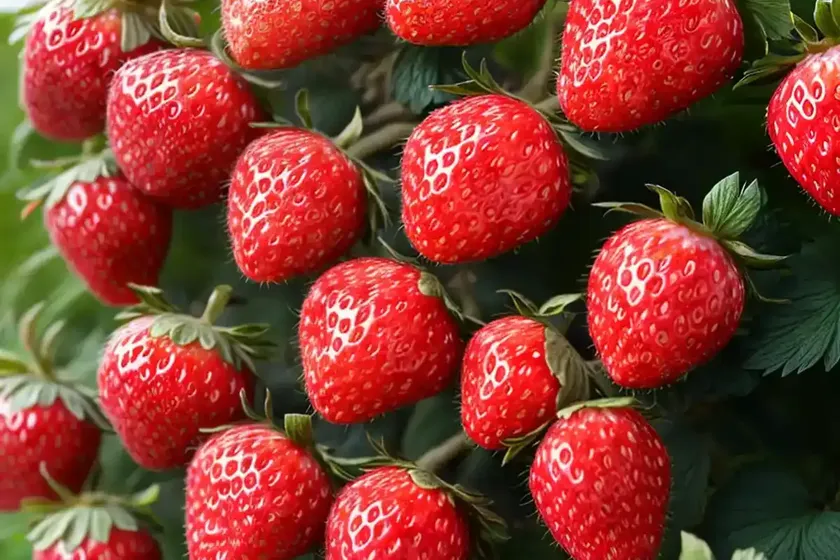 Fragaria x ananassa ‘berried treasure red’ (everbearing strawberry) — photo 3