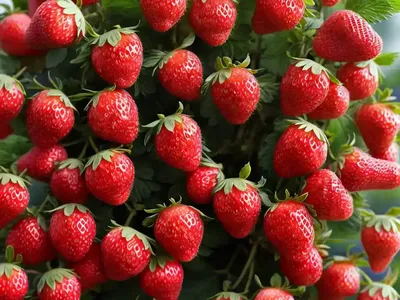 Fragaria X Ananassa ‘Sparkle’ (Junebearing Strawberry)