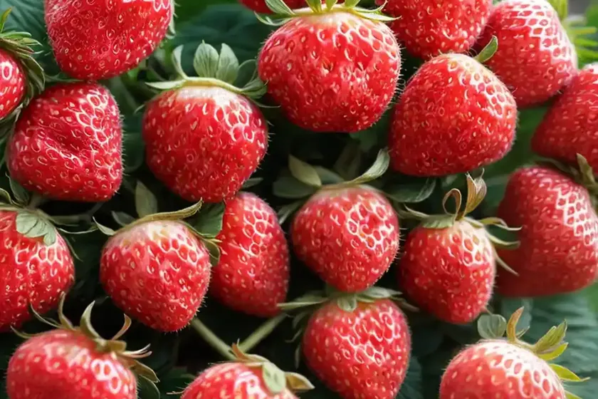Fragaria x ananassa ‘tristar’ (everbearing strawberry) — photo 2