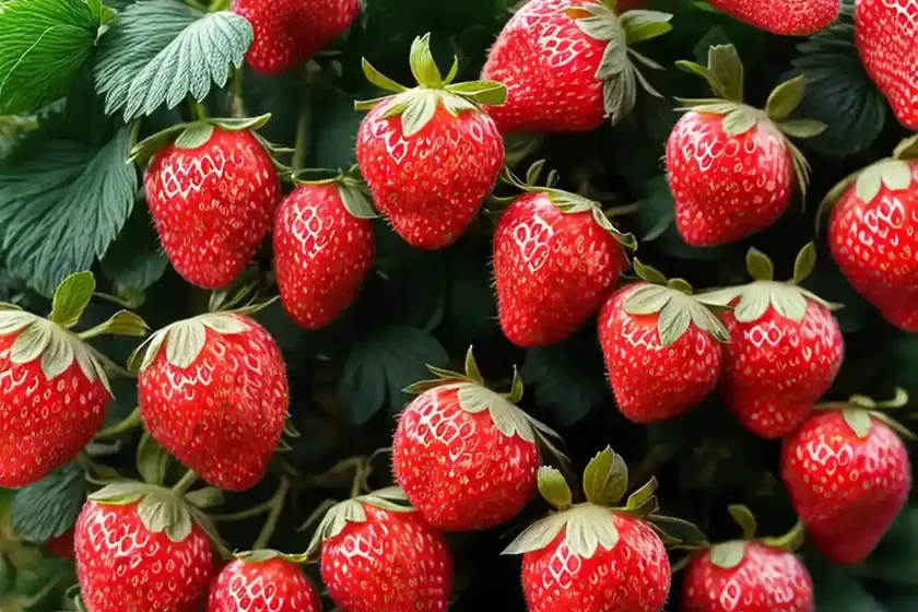 Fragaria x ananassa ‘tristar’ (everbearing strawberry) — photo 3