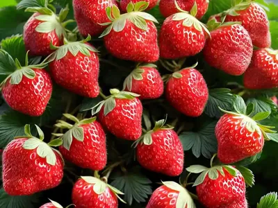 Fragaria X Ananassa ‘Tristar’ (Everbearing Strawberry)