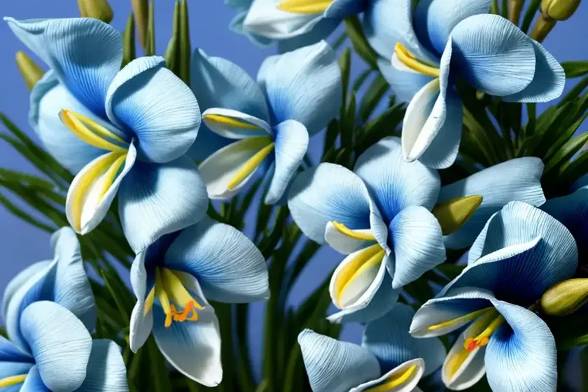 Freesia double blue) — photo 2