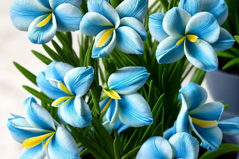 Freesia double blue) — photo 3