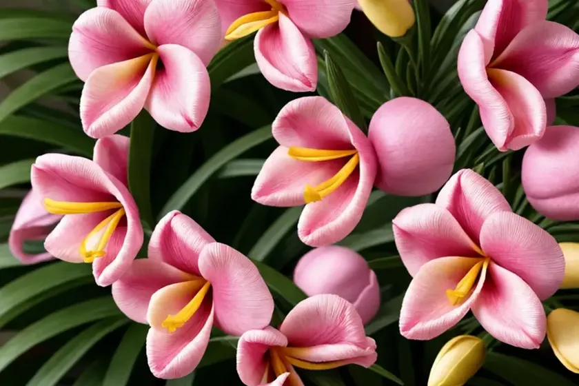 Freesia double pink) — photo 2