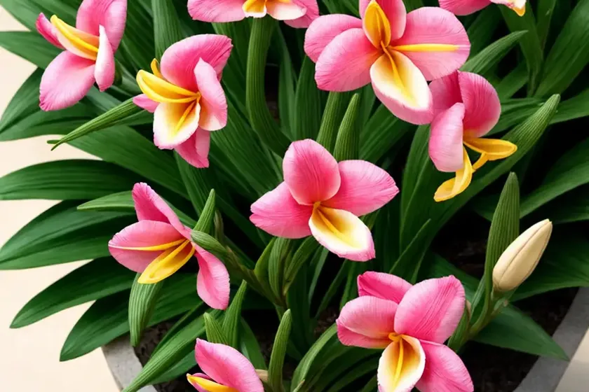Freesia double pink) — photo 3