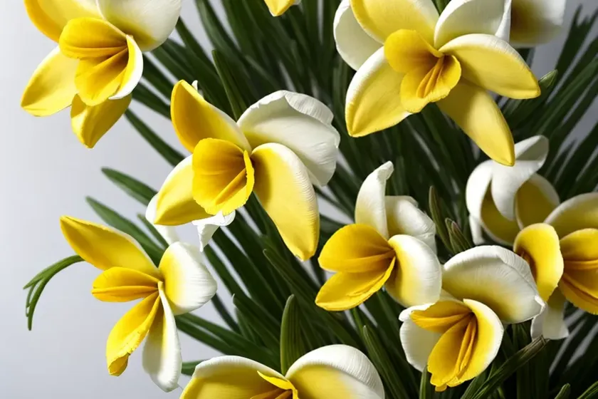 Freesia double yellow) — photo 2
