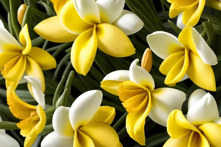 Freesia single yellow) — photo 2