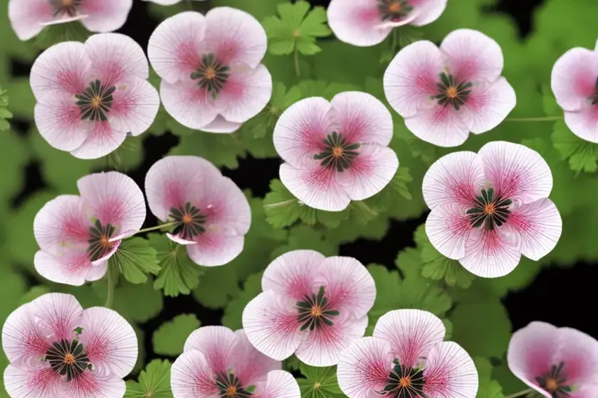French crane’s-bill (geranium endressii)