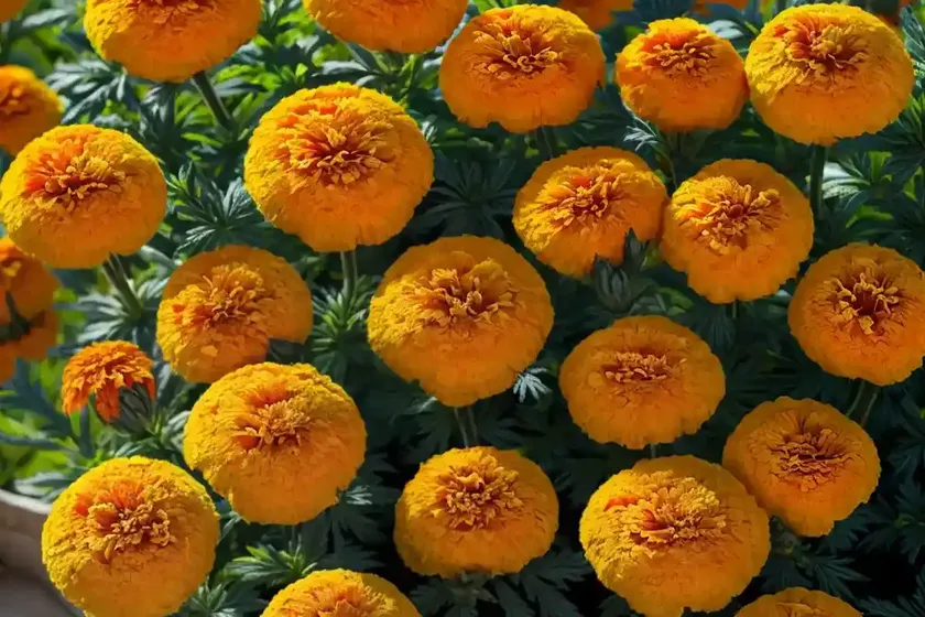 French marigold (tagetes patula)